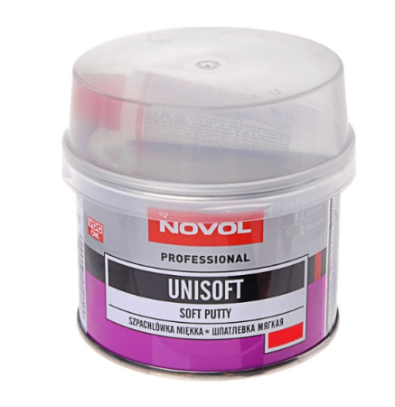 Шпатлевка мягкая Novol Unisoft 0,5кг